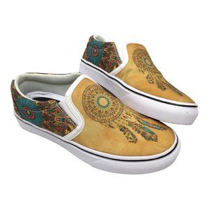 Yes We Vibe Unisex Slip On Shoes Sneakers dream catcher Men 4 Women 6